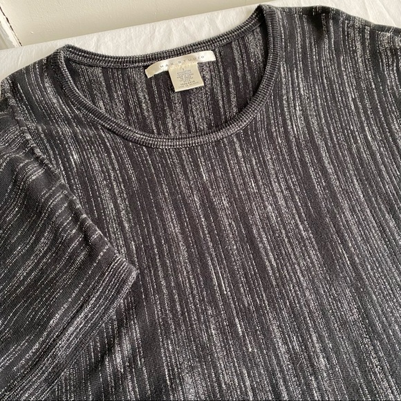 Max Studio Marled Knit Sweater mini Dress - Picture 7 of 12